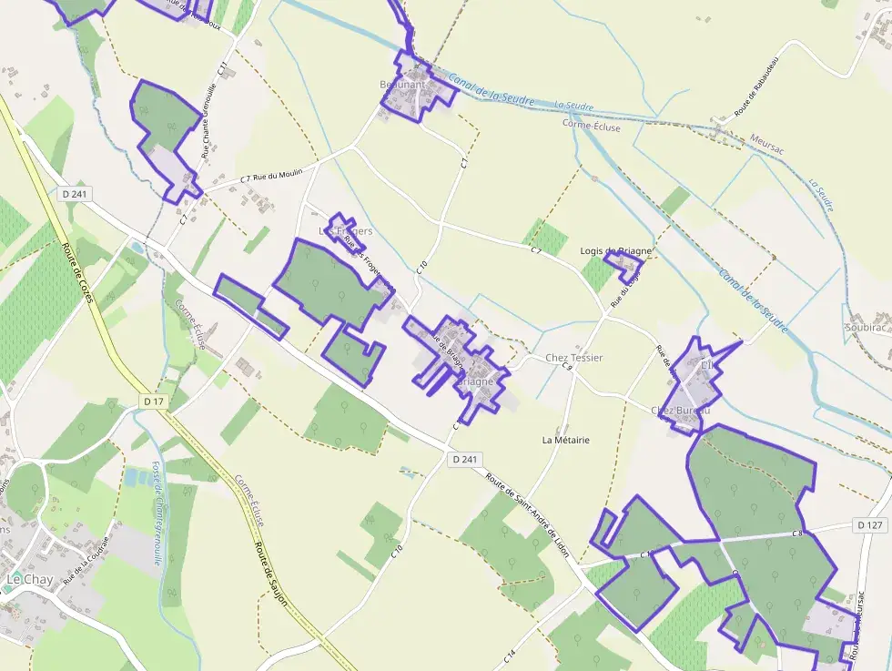 Maison 90 m² quatre pièces à vendre à Corme-Écluse