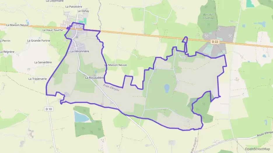 Maison 142 m² six pièces à vendre à Prée-d`Anjou