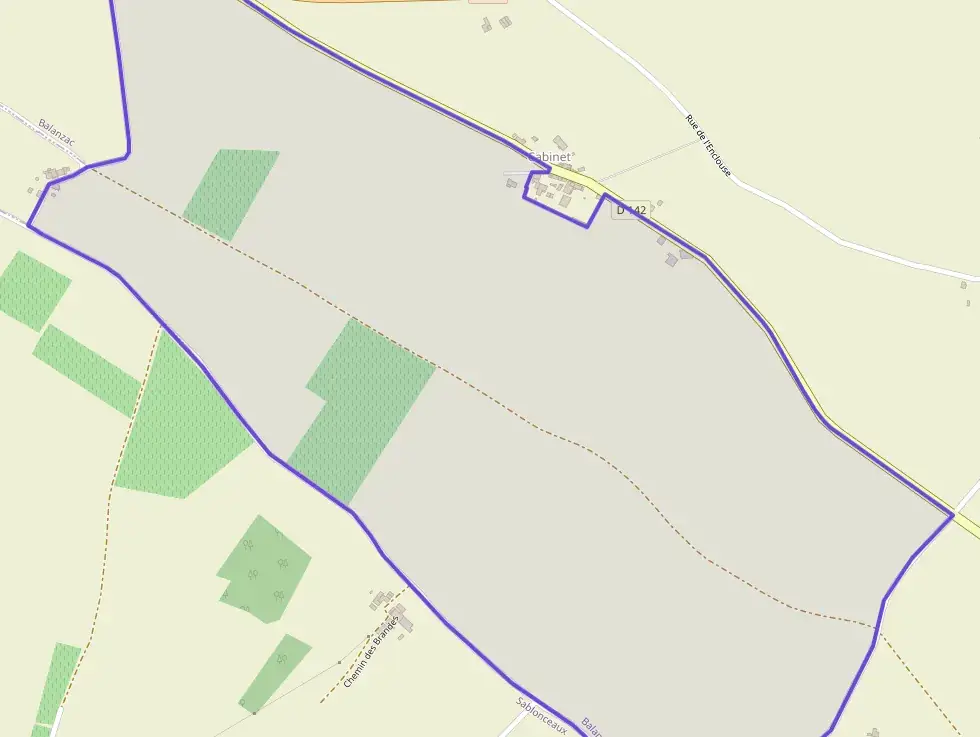 Maison 106 m² quatre pièces à vendre à Balanzac