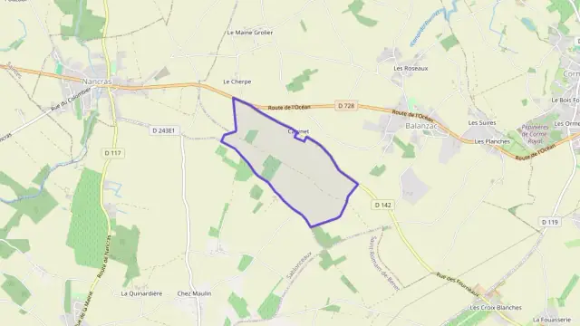 Maison 106 m² quatre pièces à vendre à Balanzac