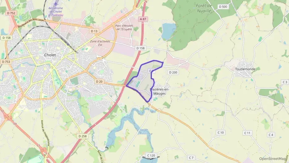 Maison 78 m² quatre pièces à vendre à Cholet