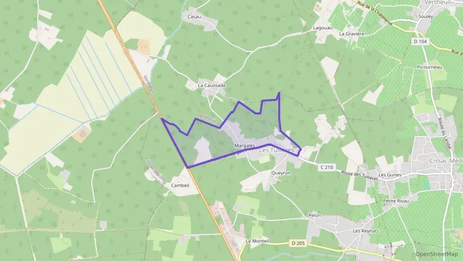 Maison 72 m² quatre pièces à vendre à Cissac-Médoc Maison 72 m² quatre pièces à vendre à Cissac-Médoc