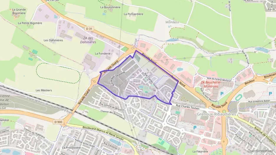 Maison 90 m² six pièces à vendre à Laval