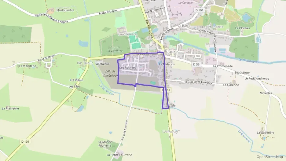 Maison 110 m² quatre pièces à vendre à Erdre-en-Anjou