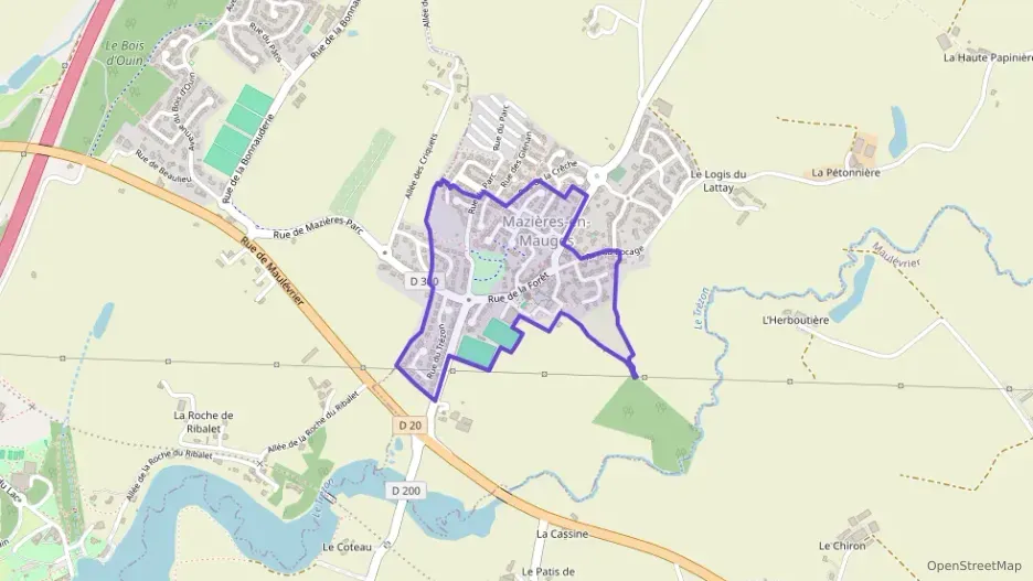 Maison 101 m² cinq pièces à vendre à Mazières-en-Mauges Maison 101 m² cinq pièces à vendre à Mazières-en-Mauges