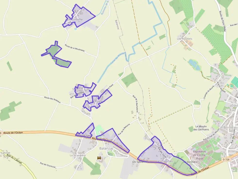 Maison 69 m² trois pièces à vendre à Balanzac