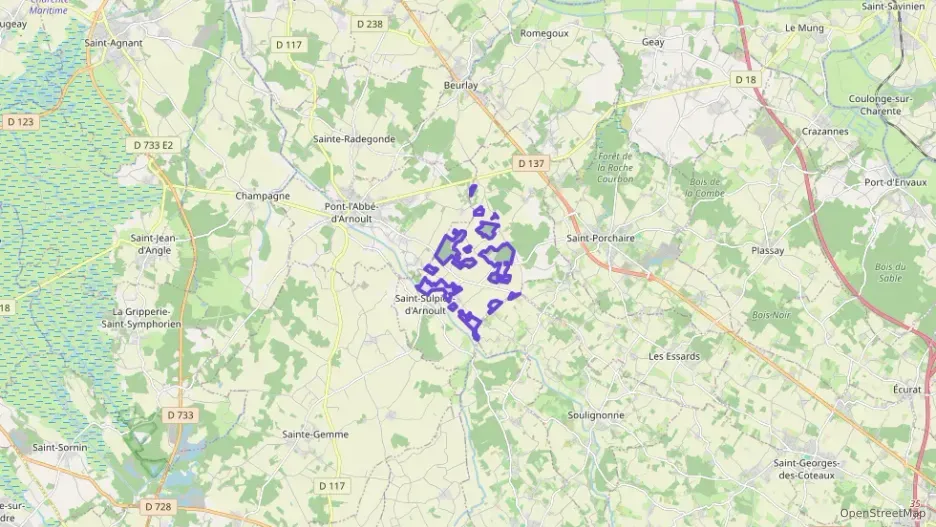 Maison 100 m² cinq pièces à vendre à Saint-Sulpice-d`Arnoult