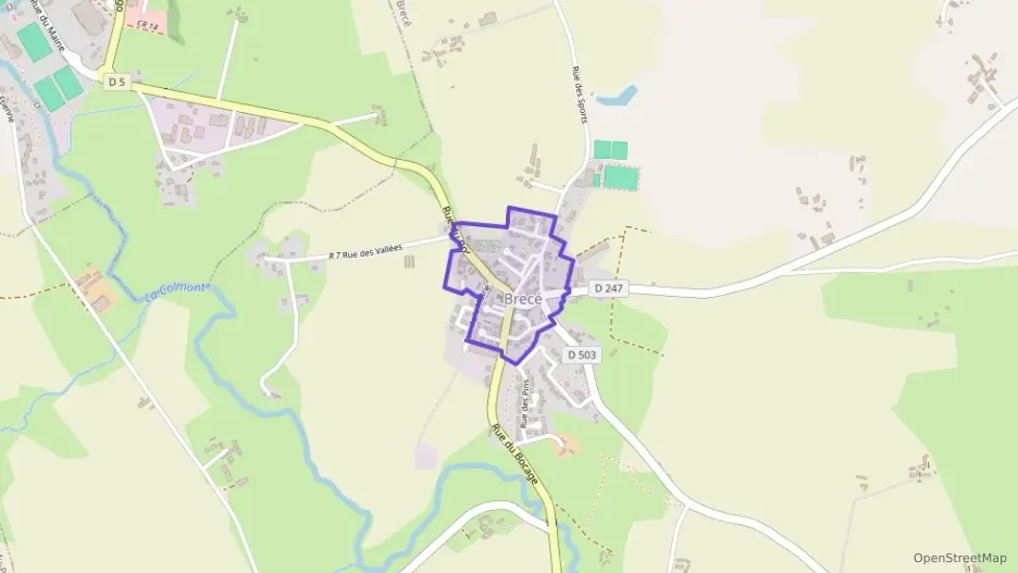 Maison 85 m² cinq pièces à vendre à Brecé