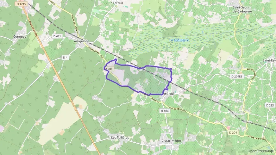 Maison 88 m² quatre pièces à vendre à Vertheuil