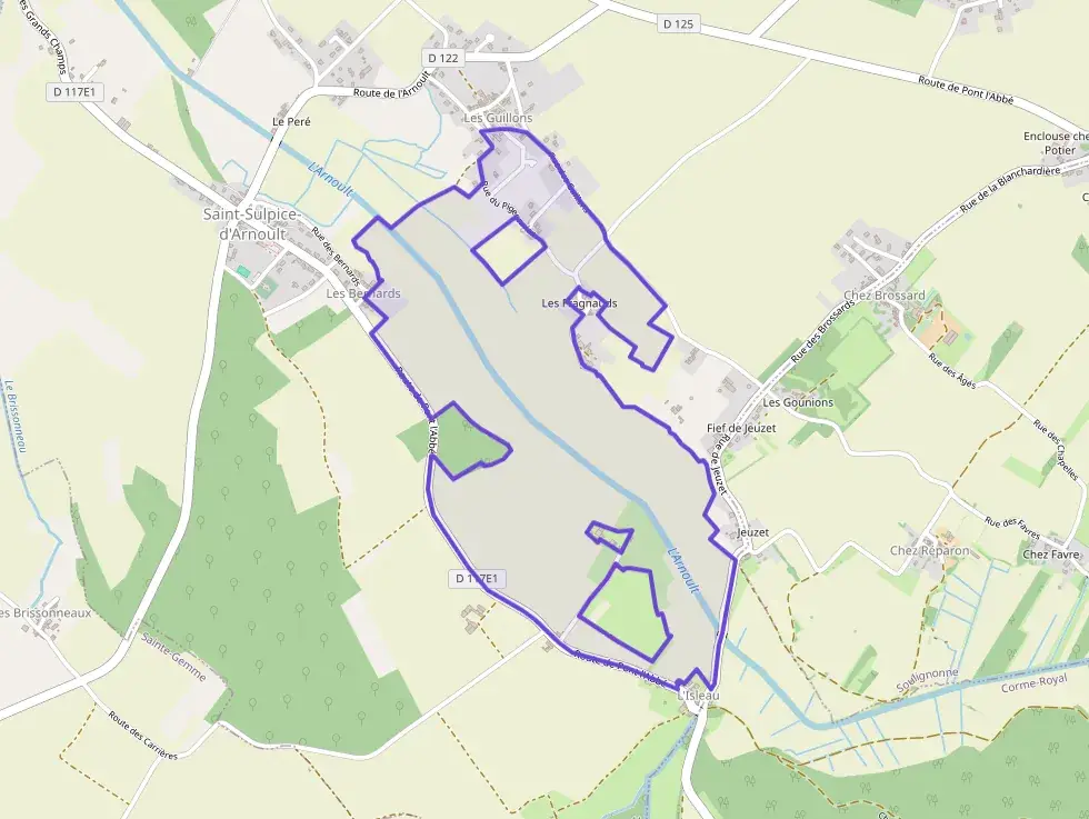 Maison 97 m² quatre pièces à vendre à Saint-Sulpice-d`Arnoult