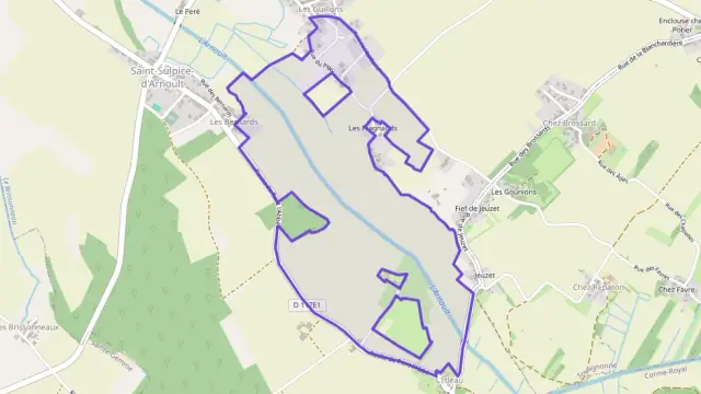 Maison 97 m² quatre pièces à vendre à Saint-Sulpice-d`Arnoult