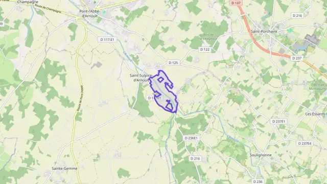 Maison 97 m² quatre pièces à vendre à Saint-Sulpice-d`Arnoult