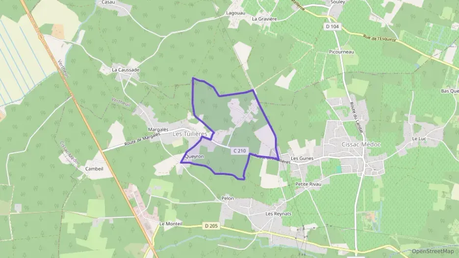 Maison 117 m² quatre pièces à vendre à Cissac-Médoc Maison 117 m² quatre pièces à vendre à Cissac-Médoc