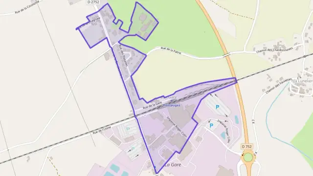 Maison 86 m² quatre pièces à vendre à La Meilleraie-Tillay