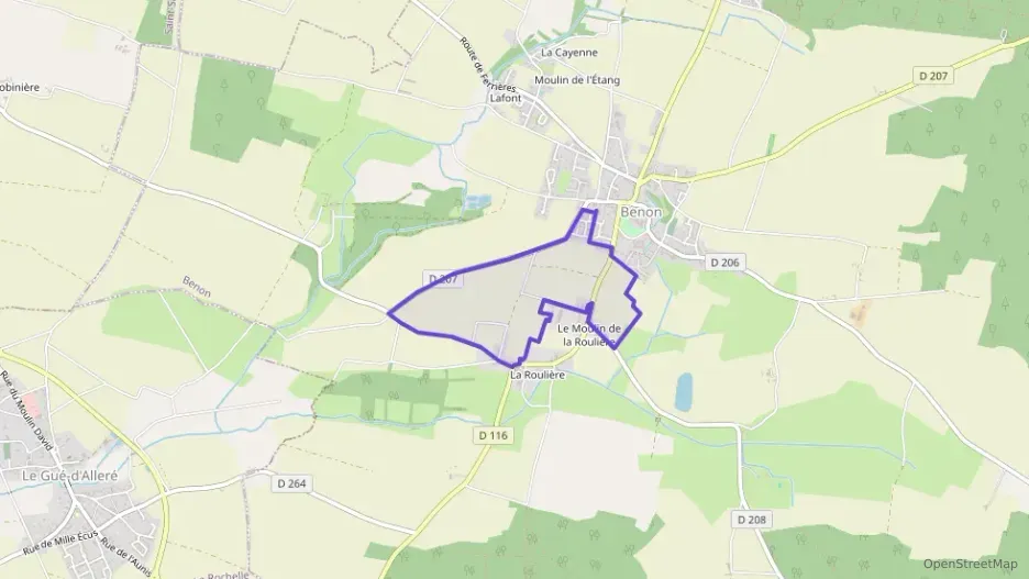 Maison 78 m² quatre pièces à vendre à Benon