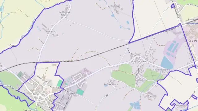 Maison 63 m² quatre pièces à vendre à La Meilleraie-Tillay