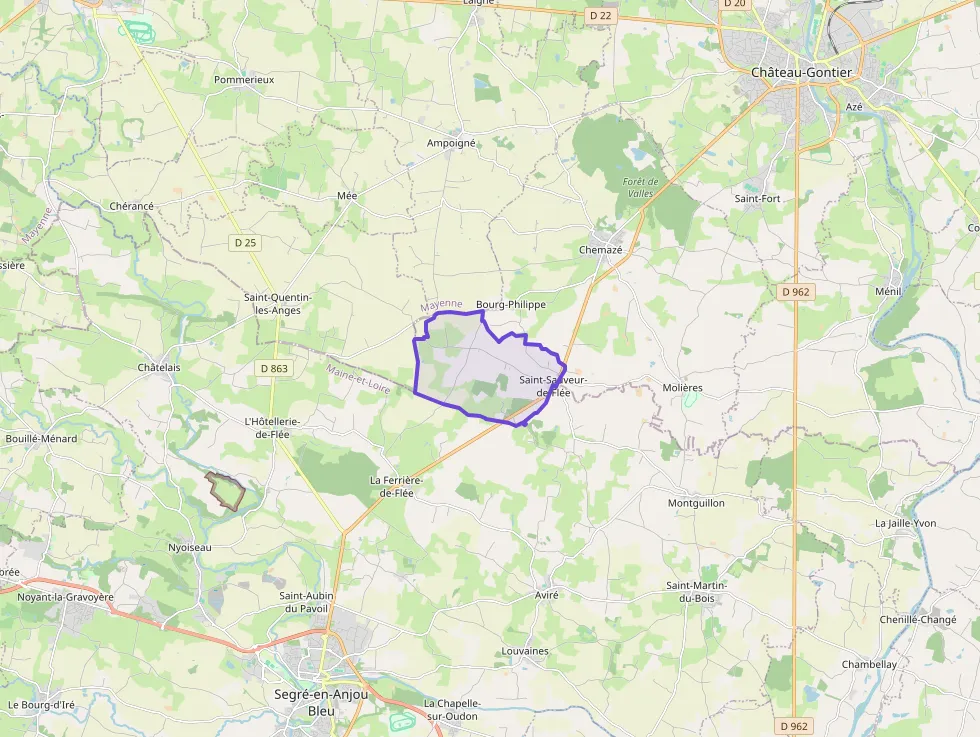 Maison 126 m² quatre pièces à vendre à Segré-en-Anjou Bleu