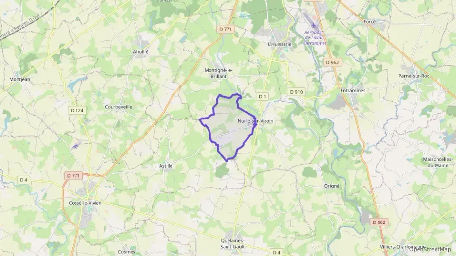 Maison 110 m² cinq pièces à vendre à Nuillé-sur-Vicoin