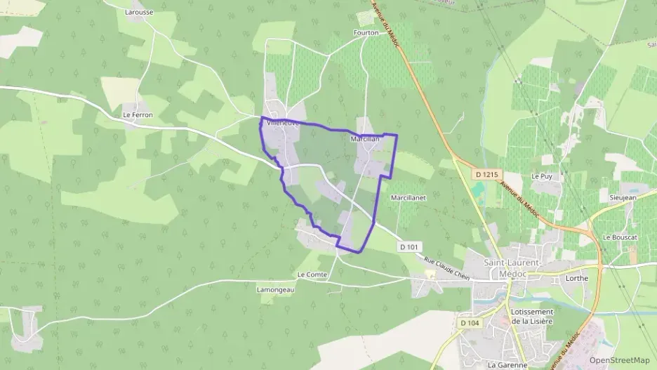 Maison 80 m² quatre pièces à vendre à Saint-Laurent-Médoc
