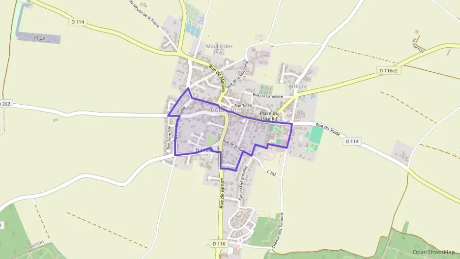 Maison 107 m² trois pièces à vendre à Courçon