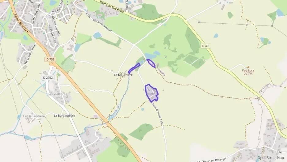 Maison 111 m² cinq pièces à vendre à La Meilleraie-Tillay