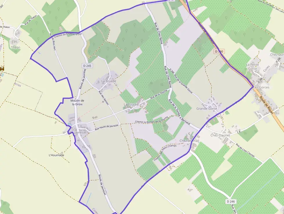 Maison 93 m² quatre pièces à vendre à Cozes