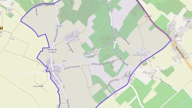 Maison 93 m² quatre pièces à vendre à Cozes