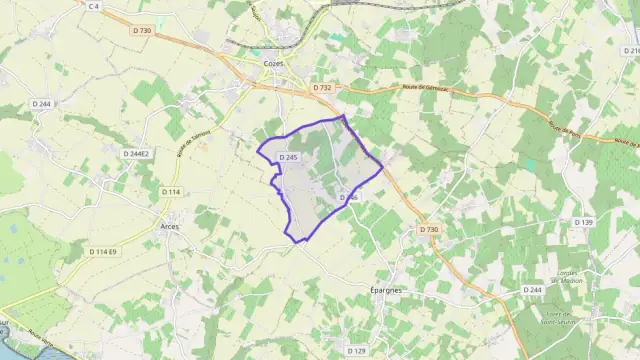 Maison 93 m² quatre pièces à vendre à Cozes