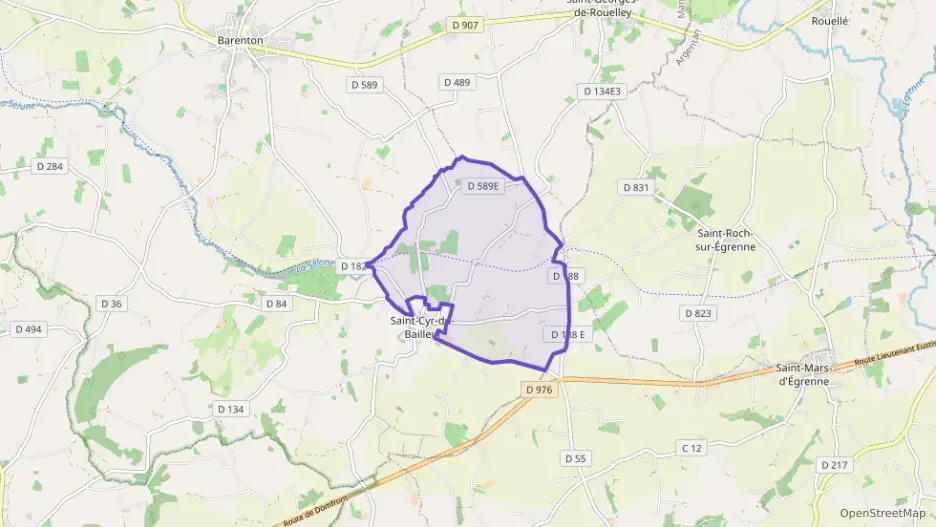 Maison 110 m² cinq pièces à vendre à Saint-Cyr-du-Bailleul