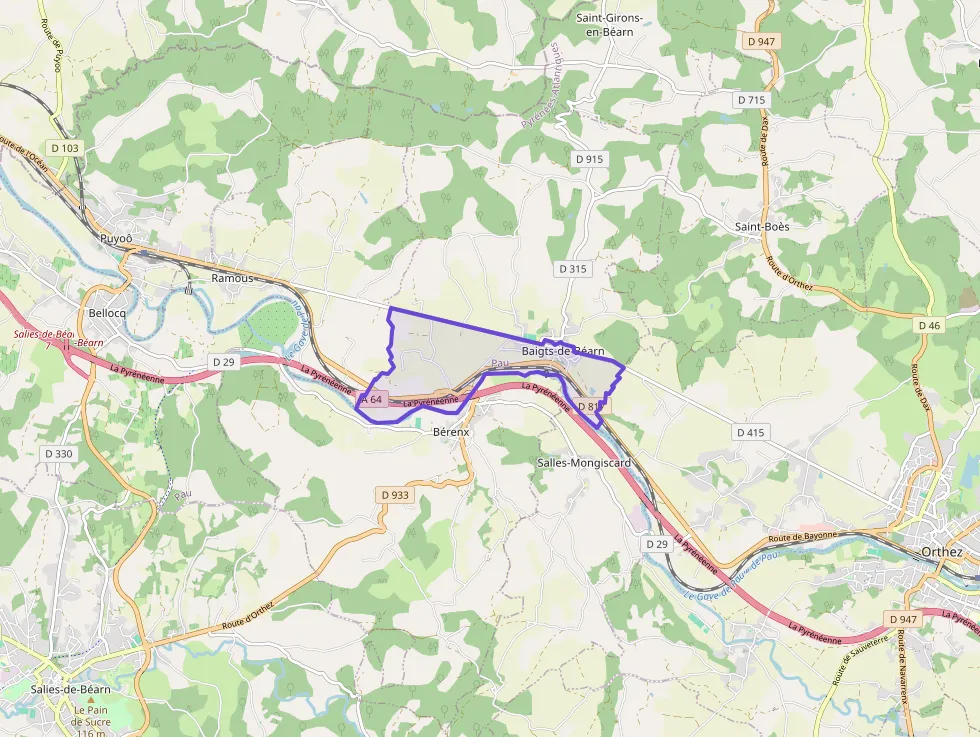 Maison 179 m² cinq pièces à vendre à Baigts-de-Béarn Maison 179 m² cinq pièces à vendre à Baigts-de-Béarn