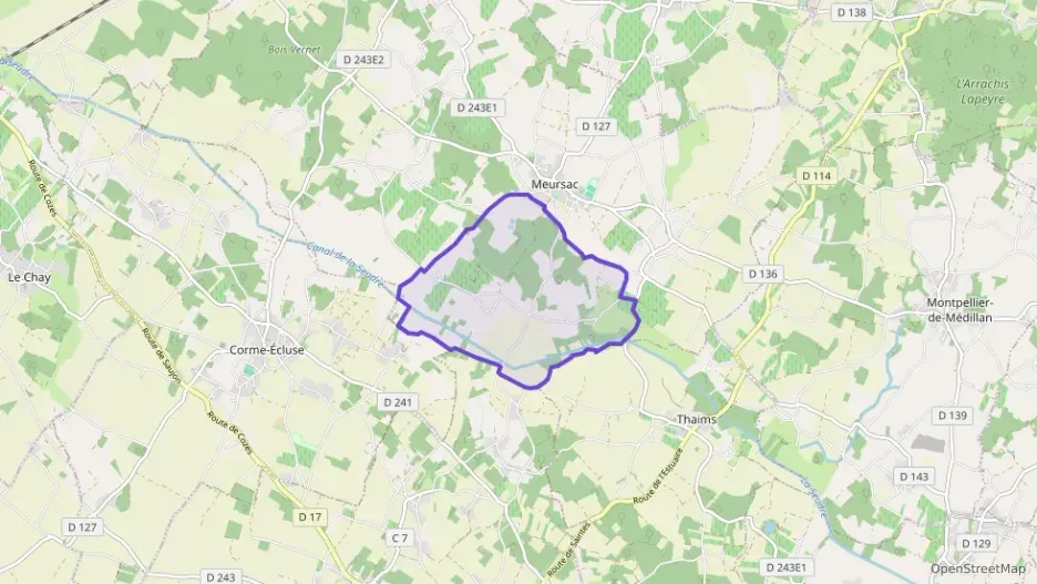Maison 70 m² trois pièces à vendre à Meursac