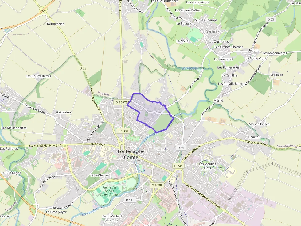 Maison 90 m² quatre pièces à vendre à Fontenay-le-Comte