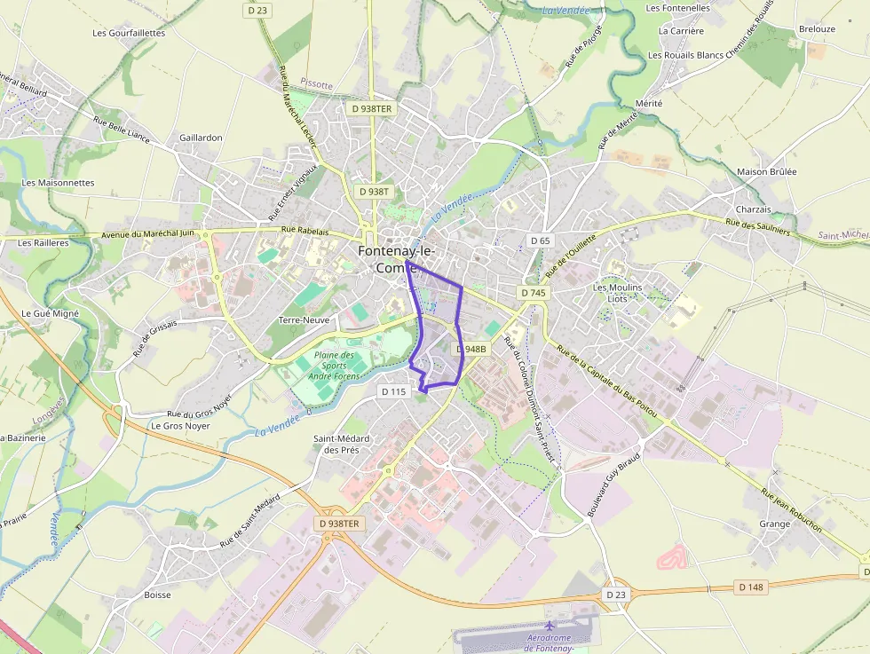 Maison 99 m² quatre pièces à vendre à Fontenay-le-Comte