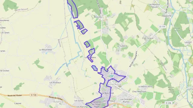 Maison 83 m² quatre pièces à vendre à Corme-Royal