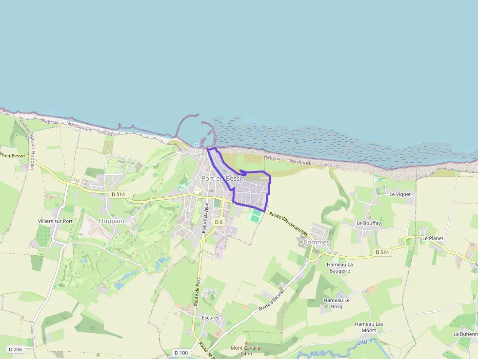 Maison 92 m² quatre pièces à vendre à Port-en-Bessin-Huppain