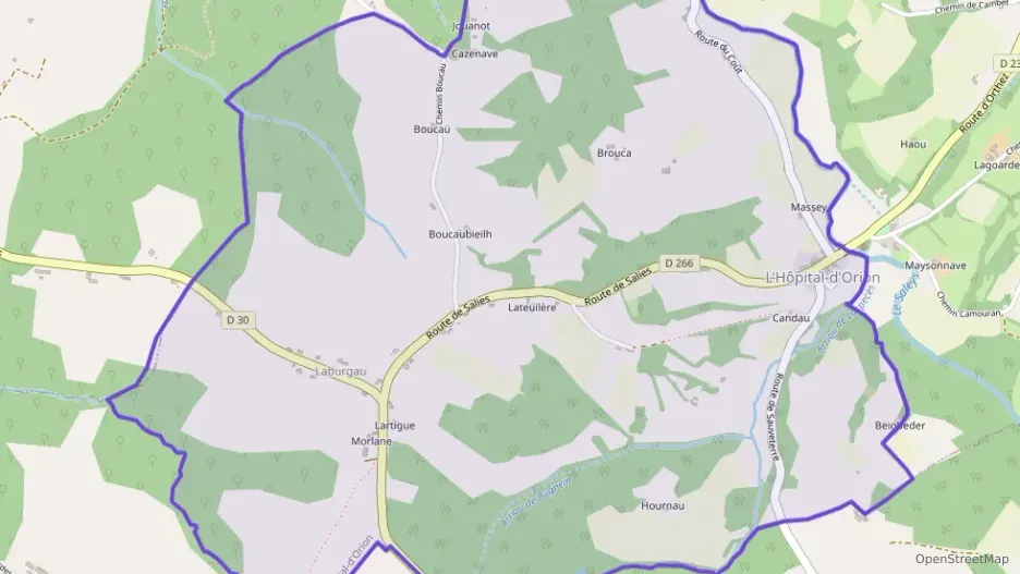 Maison 170 m² six pièces à vendre à L`Hôpital-d`Orion Maison 170 m² six pièces à vendre à L`Hôpital-d`Orion