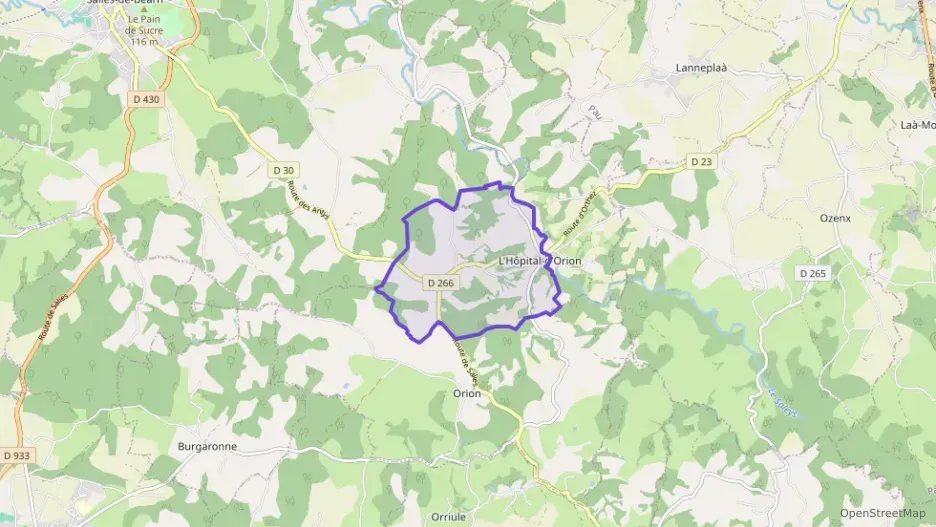 Maison 170 m² six pièces à vendre à L`Hôpital-d`Orion Maison 170 m² six pièces à vendre à L`Hôpital-d`Orion