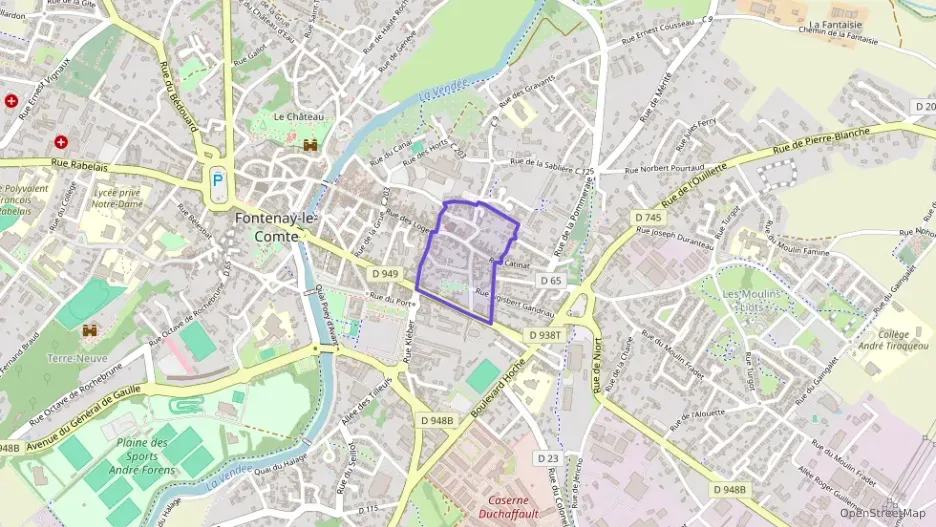Maison 40 m² deux pieces à vendre à Fontenay-le-Comte