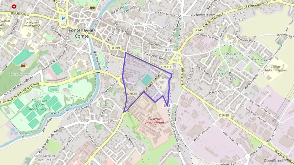 Maison 83 m² cinq pièces à vendre à Fontenay-le-Comte Maison 83 m² cinq pièces à vendre à Fontenay-le-Comte