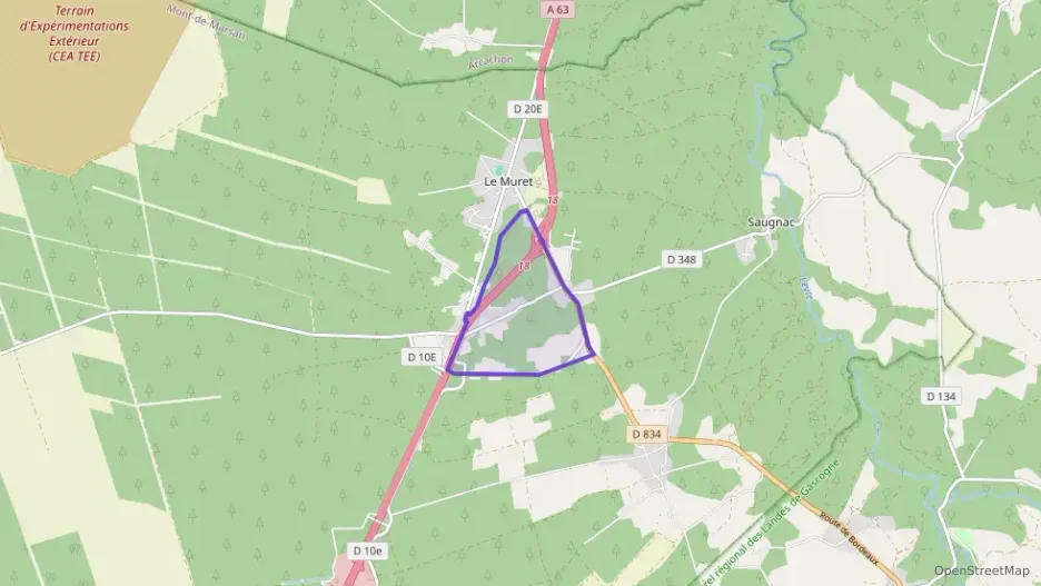 Maison 77 m² quatre pièces à vendre à Saugnac-et-Muret