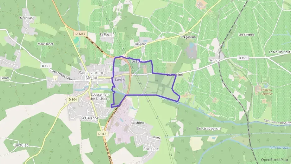Maison 91 m² quatre pièces à vendre à Saint-Laurent-Médoc