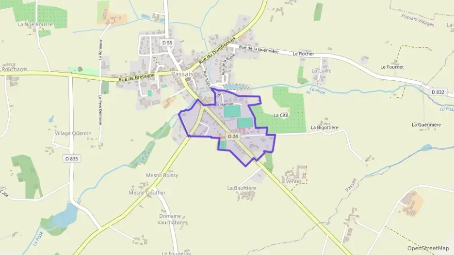 Maison 105 m² six pièces à vendre à Passais-Villages Maison 105 m² six pièces à vendre à Passais-Villages