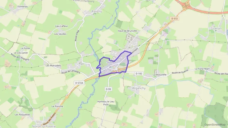 Maison 59 m² trois pièces à vendre à Subles