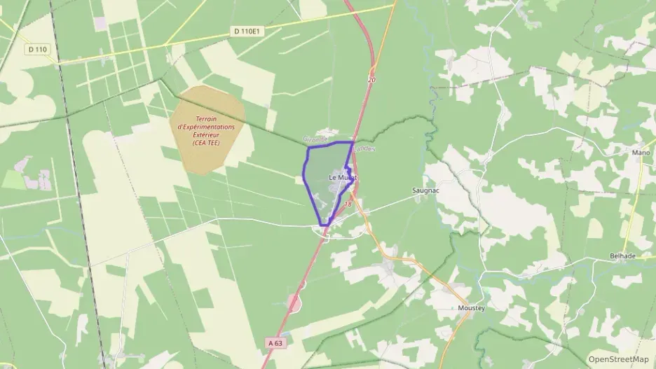 Maison 88 m² cinq pièces à vendre à Saugnac-et-Muret Maison 88 m² cinq pièces à vendre à Saugnac-et-Muret