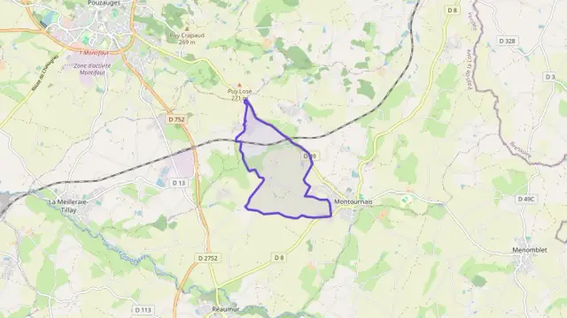 Maison 110 m² 5 pièces à vendre à Montournais