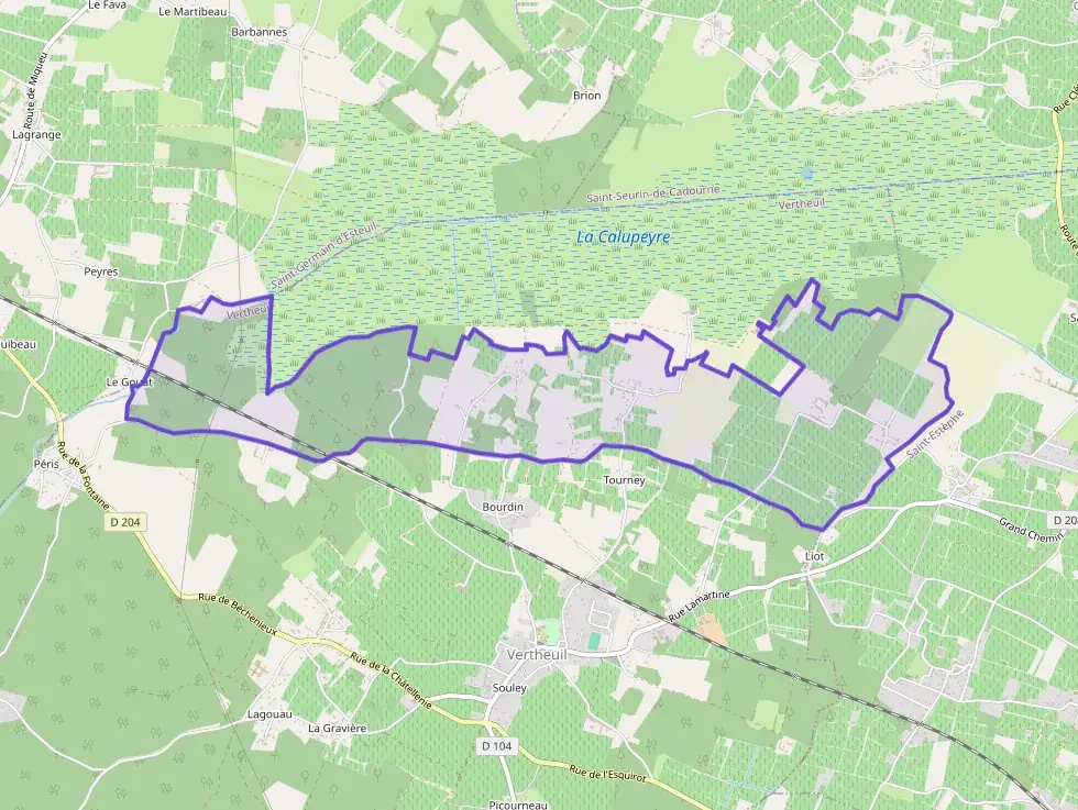 Maison 110 m² quatre pièces à vendre à Vertheuil