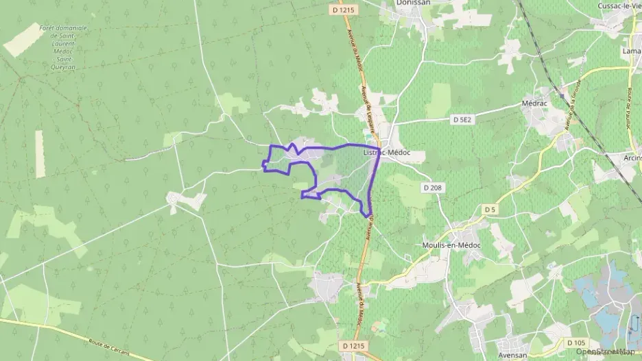 Maison 73 m² quatre pièces à vendre à Listrac-Médoc