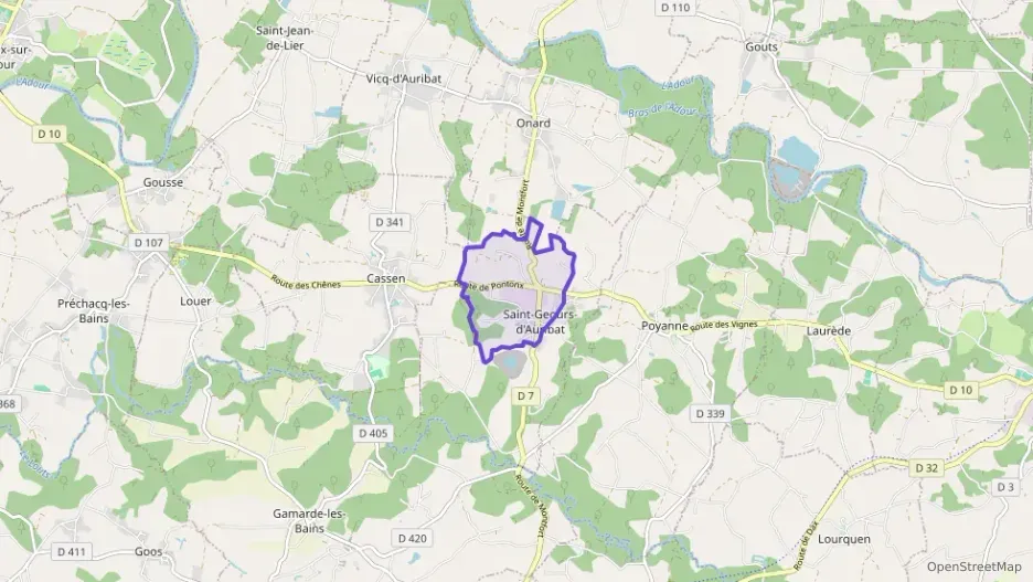 Maison 90 m² quatre pièces à vendre à Saint-Geours-d`Auribat