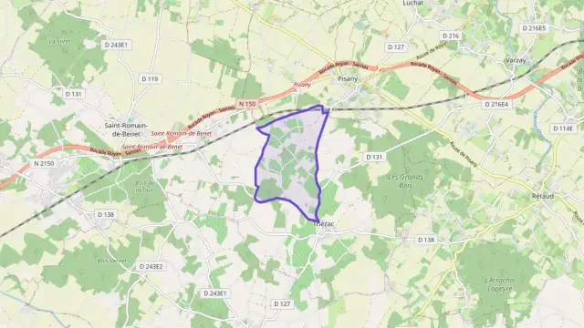 Maison 82 m² quatre pièces à vendre à Thézac