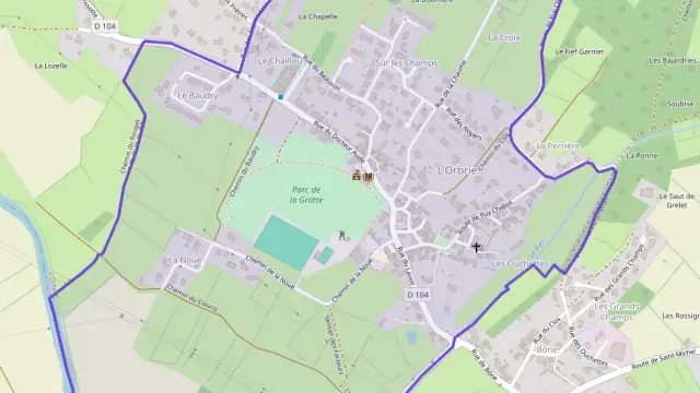 Maison 97 m² quatre pièces à vendre à L`Orbrie